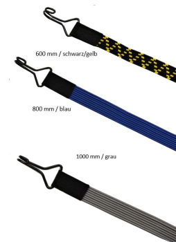 Expander-Flachband 22 mm breit, 60 cm und 80 cm und 100 cm Nutzlänge